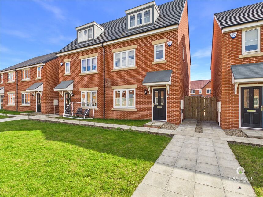 Main image of 3 bedroom Semi Detached House for sale, Havering Court, Consett, Durham, DH8