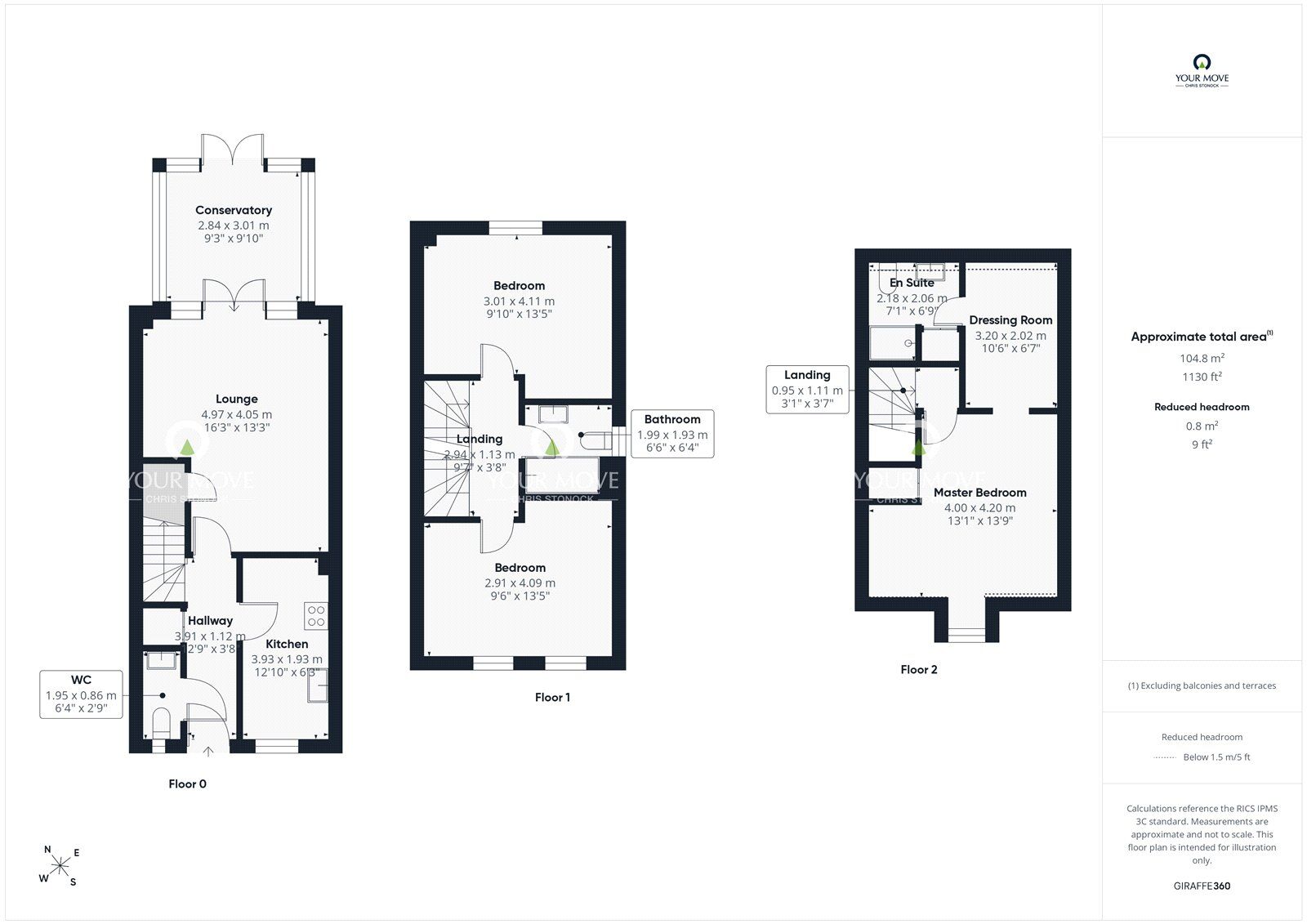 Floorplan of 3 bedroom Semi Detached House for sale, Chapel Drive, Delves Lane, Consett, Durham, DH8