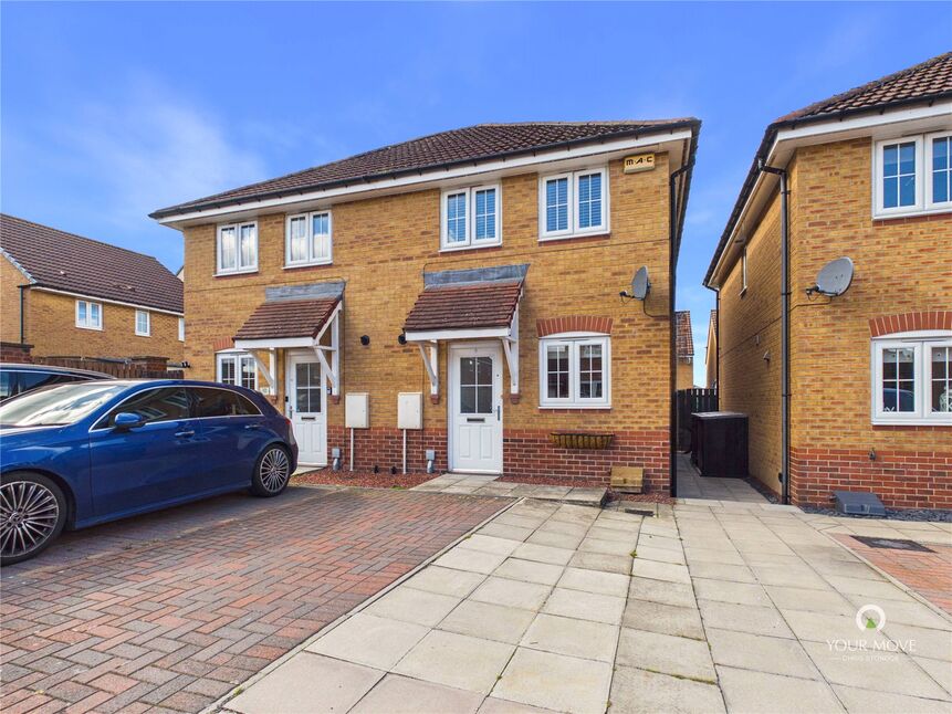 Main image of 2 bedroom Semi Detached House for sale, Agar Close, Consett, Durham, DH8