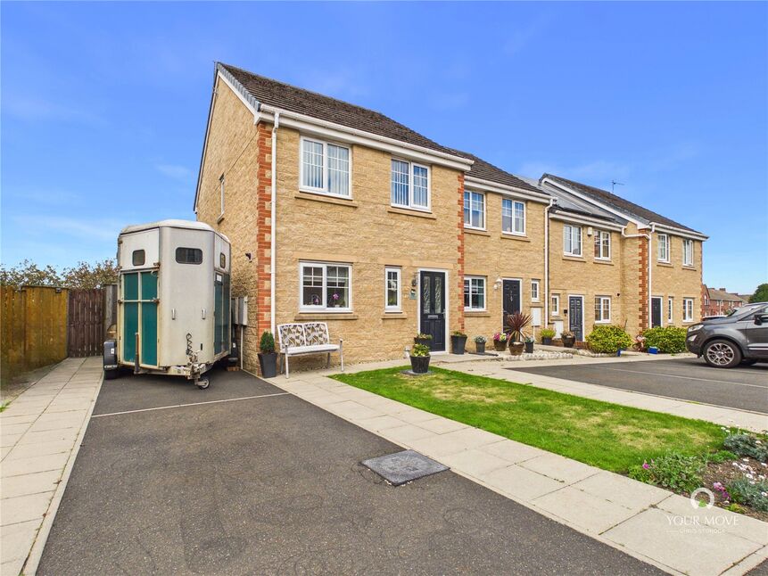 Main image of 3 bedroom End Terrace House for sale, Donnington Place, Moorside, Consett, Durham, DH8