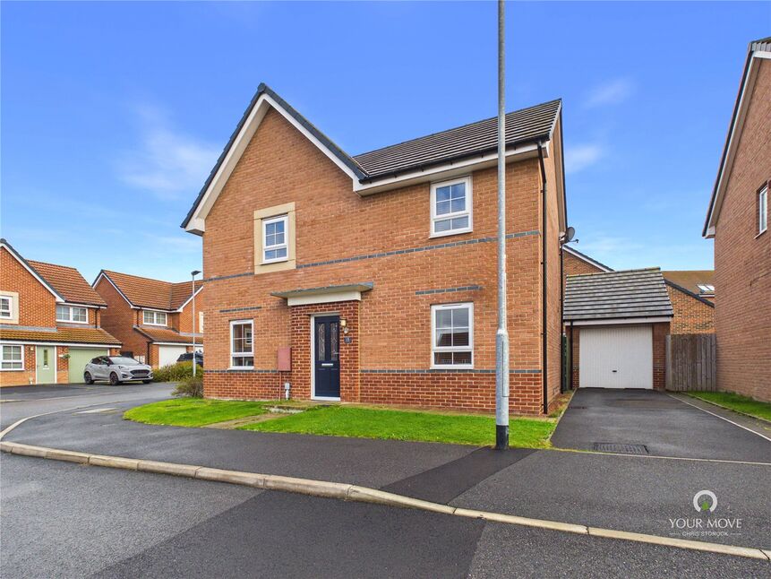 Main image of 4 bedroom Detached House for sale, Jackson Close, Consett, Durham, DH8