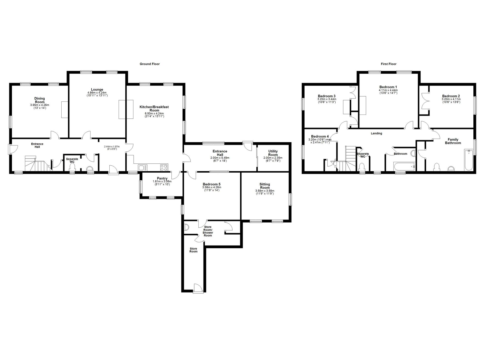5 bedroom Detached House for sale, Chester Moor, Chester Le Street, DH2 £600,000