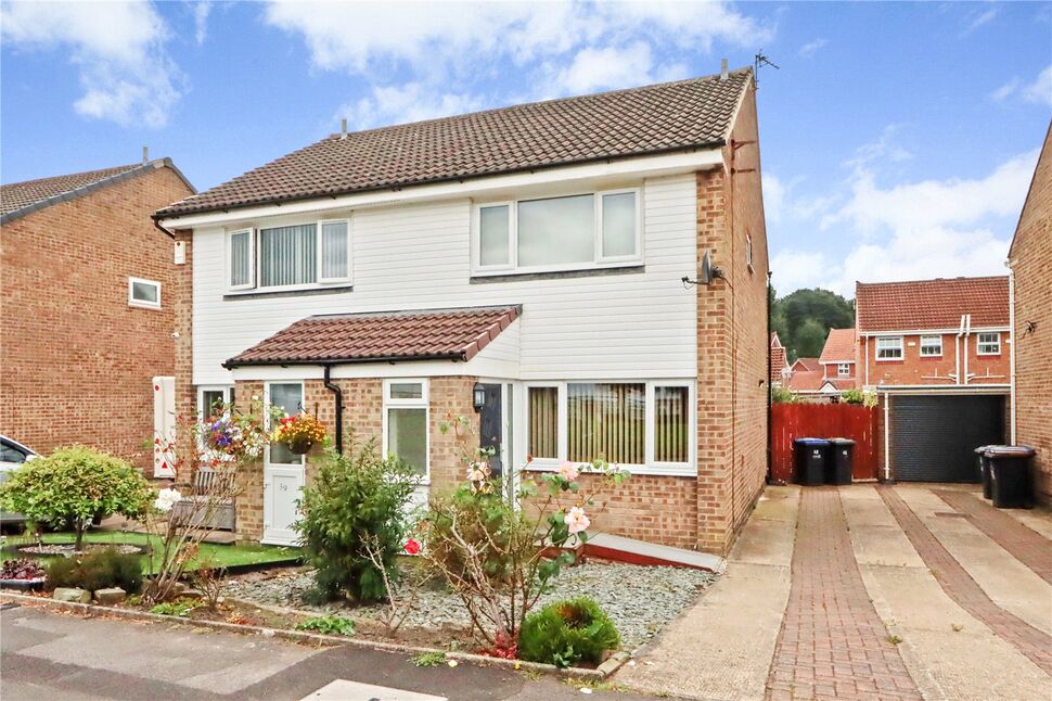 Main image of 2 bedroom Semi Detached House for sale, Thorntons Close, Pelton, Durham, DH2