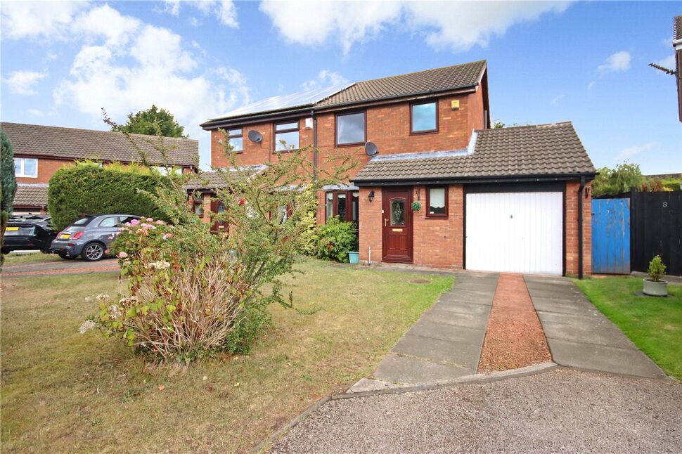 Main image of 3 bedroom Semi Detached House for sale, Ellington Close, Ouston, Durham, DH2