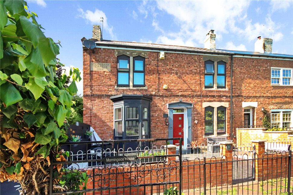 Main image of 3 bedroom End Terrace House for sale, Green Bank Terrace, Chester Le Street, Durham, DH3