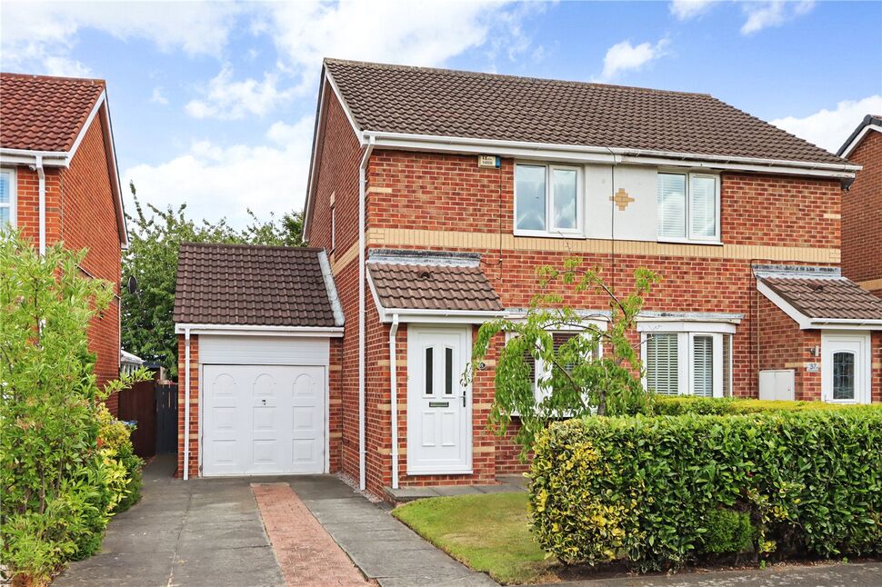 Main image of 2 bedroom Semi Detached House for sale, Brantwood, Chester Le Street, Durham, DH2