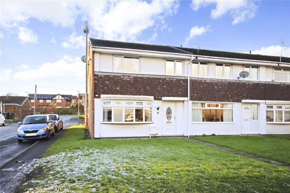 Main image of 3 bedroom End Terrace House for sale, Gairloch Drive, Pelton, Durham, DH2