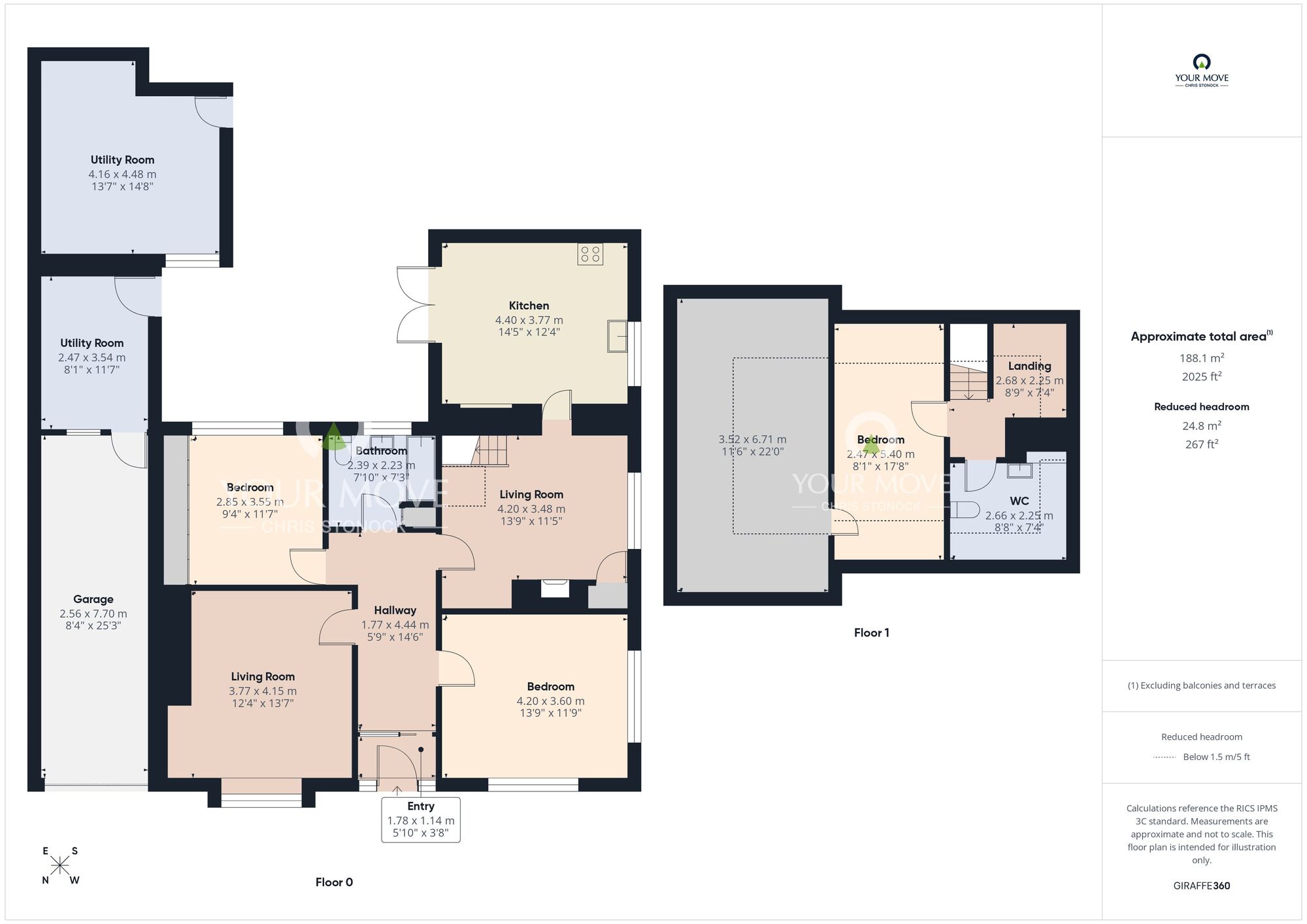 Floorplan of 3 bedroom Detached Bungalow for sale, Success Road, Houghton Le Spring, Tyne and Wear, DH4
