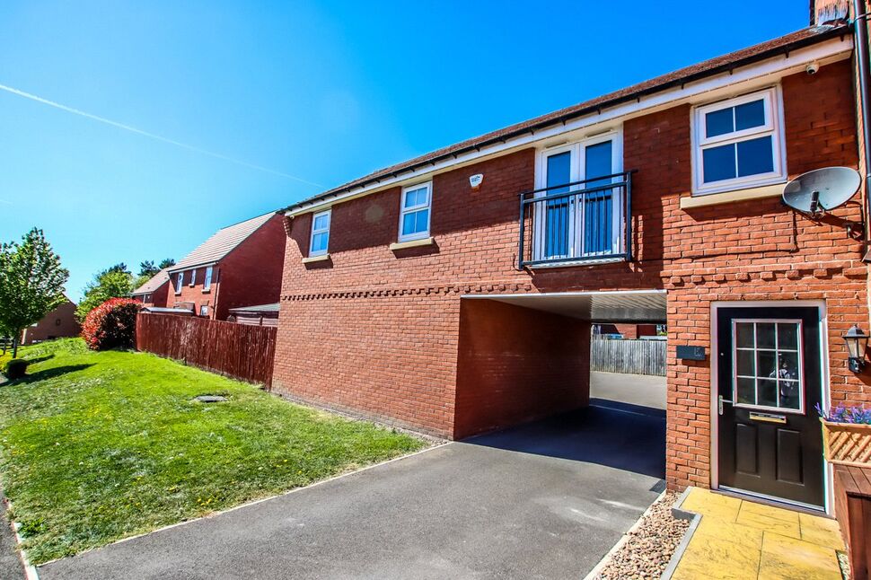 Main image of 2 bedroom Link Detached Flat for sale, Rushton Way, Teal Farm, Washington, NE38