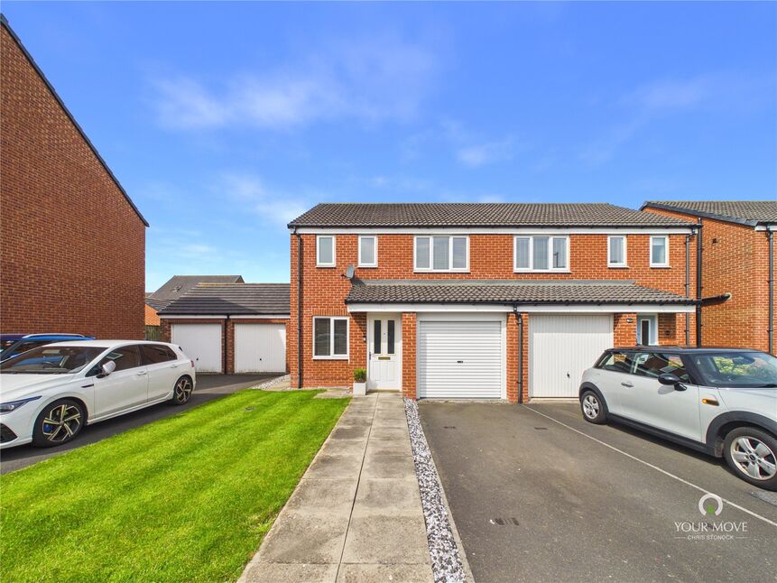 Main image of 3 bedroom Semi Detached House for sale, Bell Avenue, Bowburn, Durham, DH6