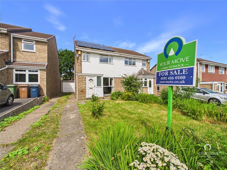Main image of 3 bedroom Semi Detached House for sale, Chipchase, Oxclose, Washington, NE38