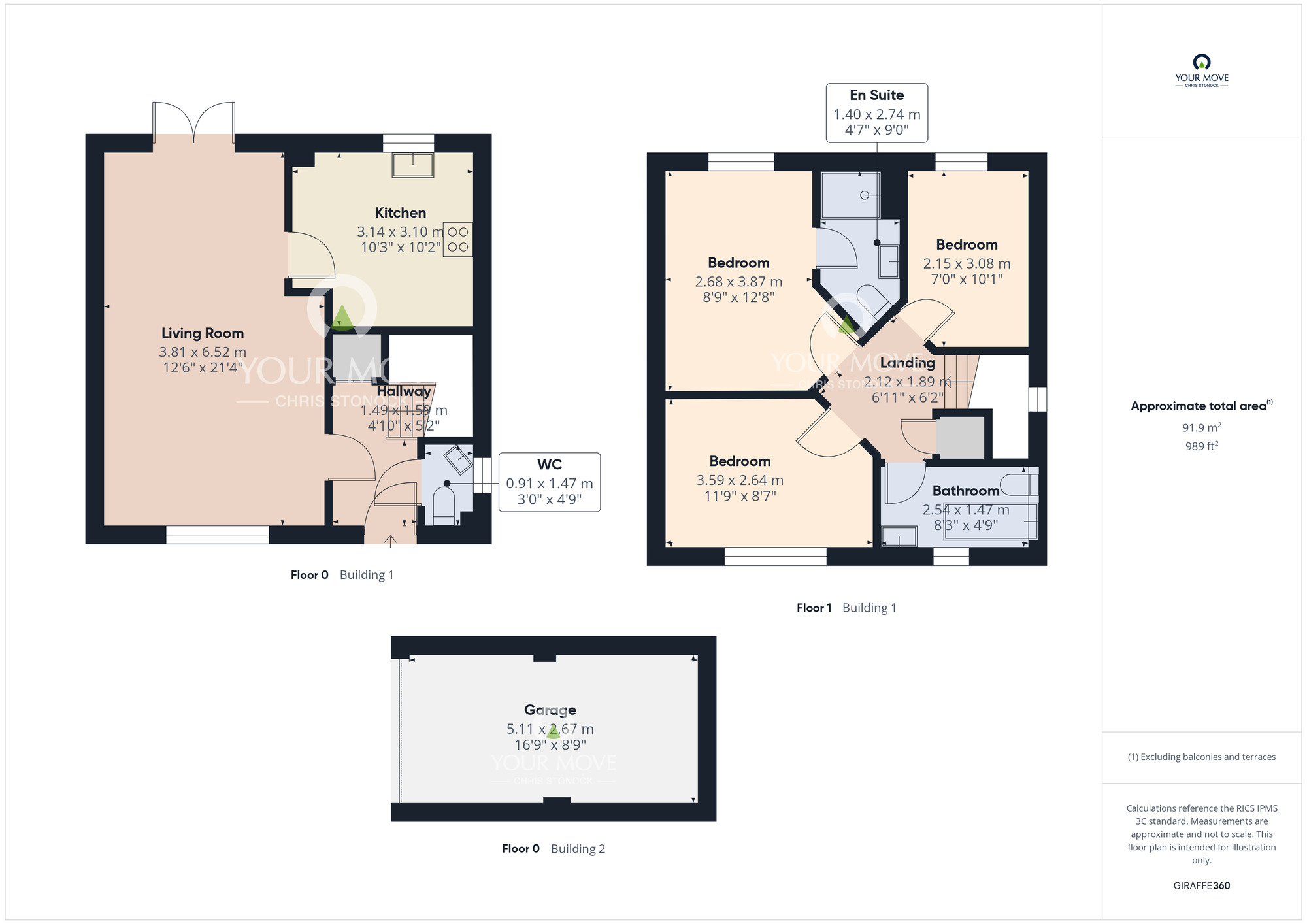 Floorplan of 3 bedroom Semi Detached House for sale, Twizell Burn Walk, Pelton Fell, Durham, DH2