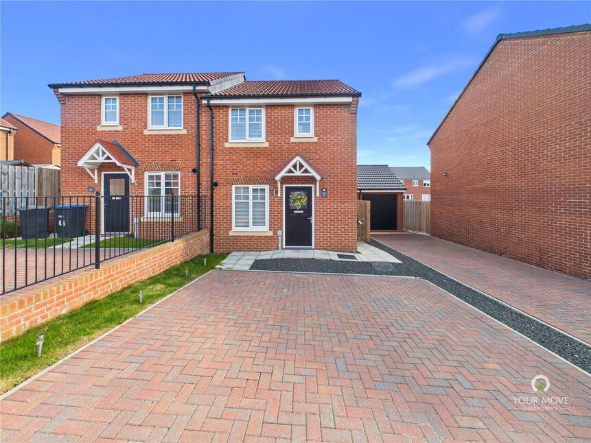 Main image of 3 bedroom Semi Detached House for sale, Plantation Close, Pelton Fell, Durham, DH2