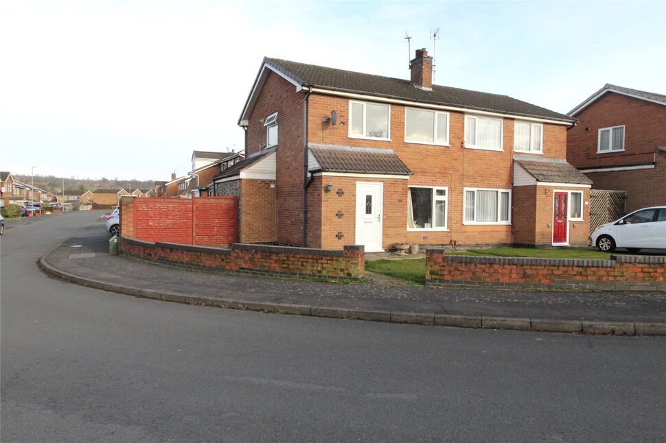 3 bedroom Semi Detached House for sale, Dunbar Road, Coalville, LE67