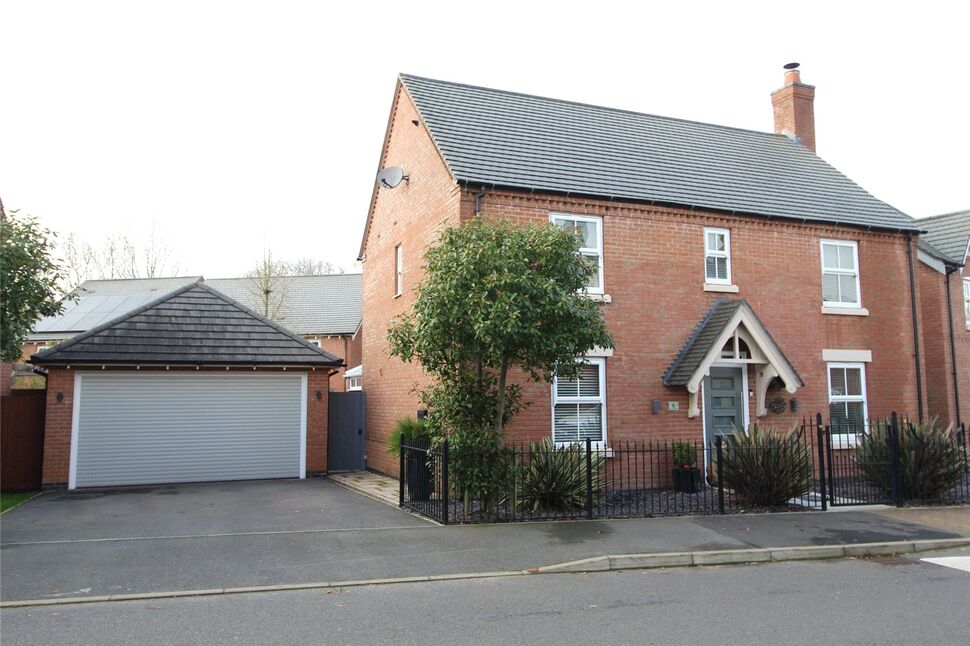 4 bedroom Detached House for sale, Frances Way, Ibstock, LE67 £380,000