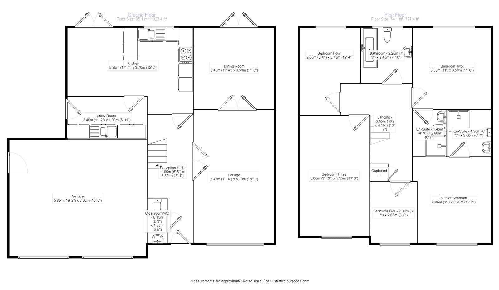 5 bedroom Detached House for sale, Long Lane, Coalville, LE67 £390,000