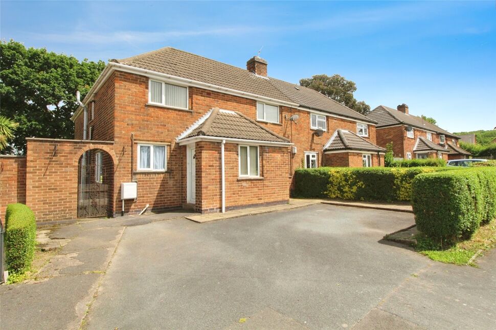 Main image of 4 bedroom Semi Detached House for sale, Bradgate Drive, Coalville, Leicestershire, LE67