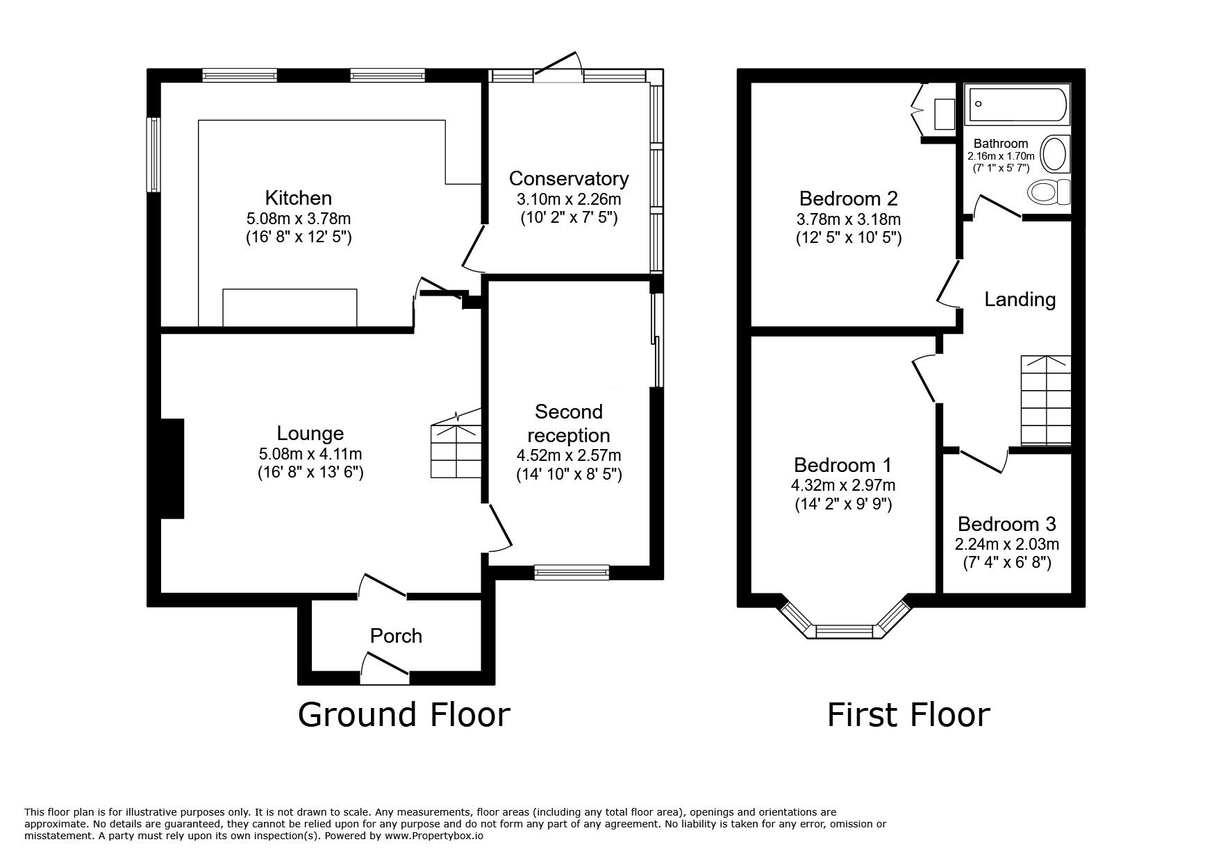 Floorplan of 3 bedroom Semi Detached House for sale, Rosemary Crescent, Whitwick, Leicestershire, LE67