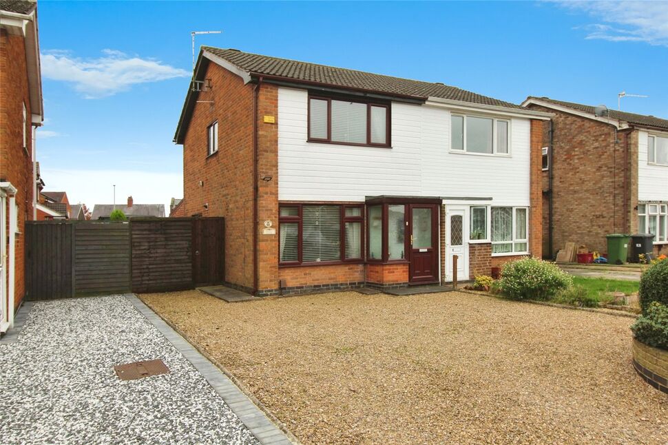 Main image of 3 bedroom Semi Detached House for sale, St. Denys Crescent, Ibstock, Leicestershire, LE67