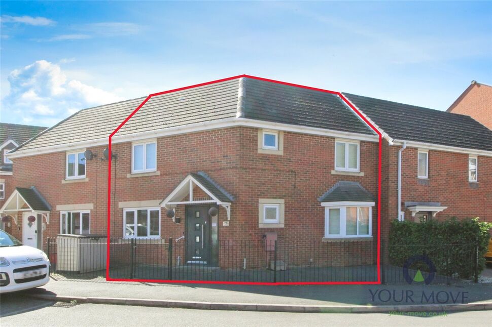 Main image of 3 bedroom Mid Terrace House for sale, Adam Morris Way, Coalville, Leicestershire, LE67