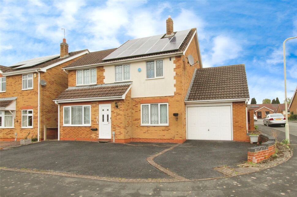 Main image of 4 bedroom Detached House for sale, Exmoor Close, Ellistown, Leicestershire, LE67