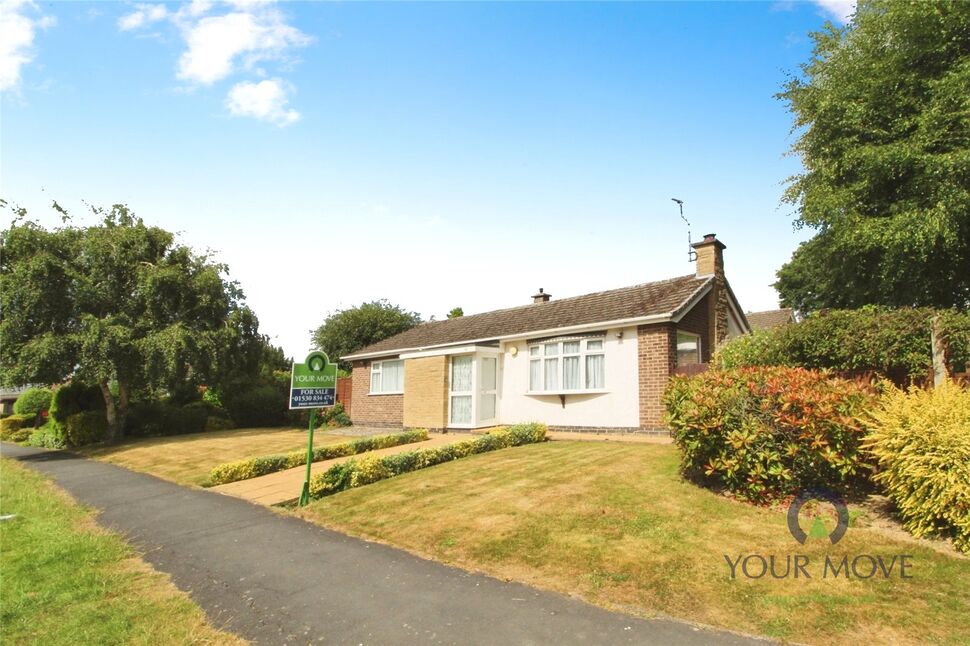 Main image of 2 bedroom Detached Bungalow for sale, Oakham Drive, Coalville, Leicestershire, LE67