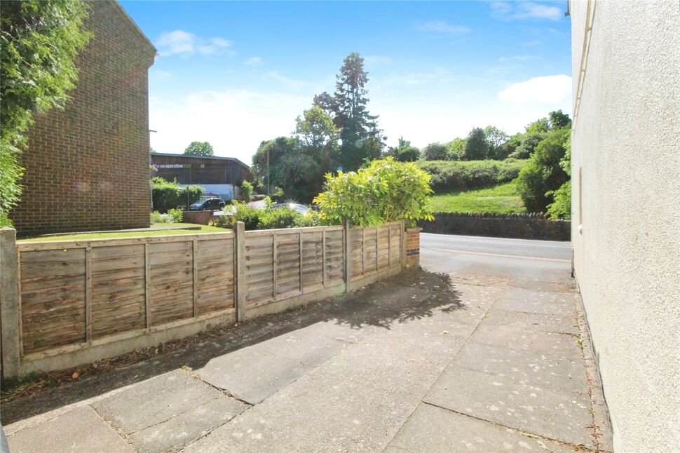 Driveway for two vehicles