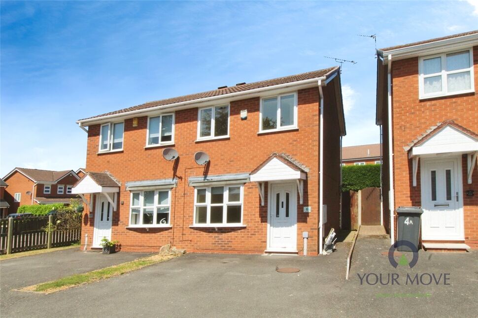 Main image of 2 bedroom Semi Detached House for sale, Jacks Walk, Hugglescote, Leicestershire, LE67