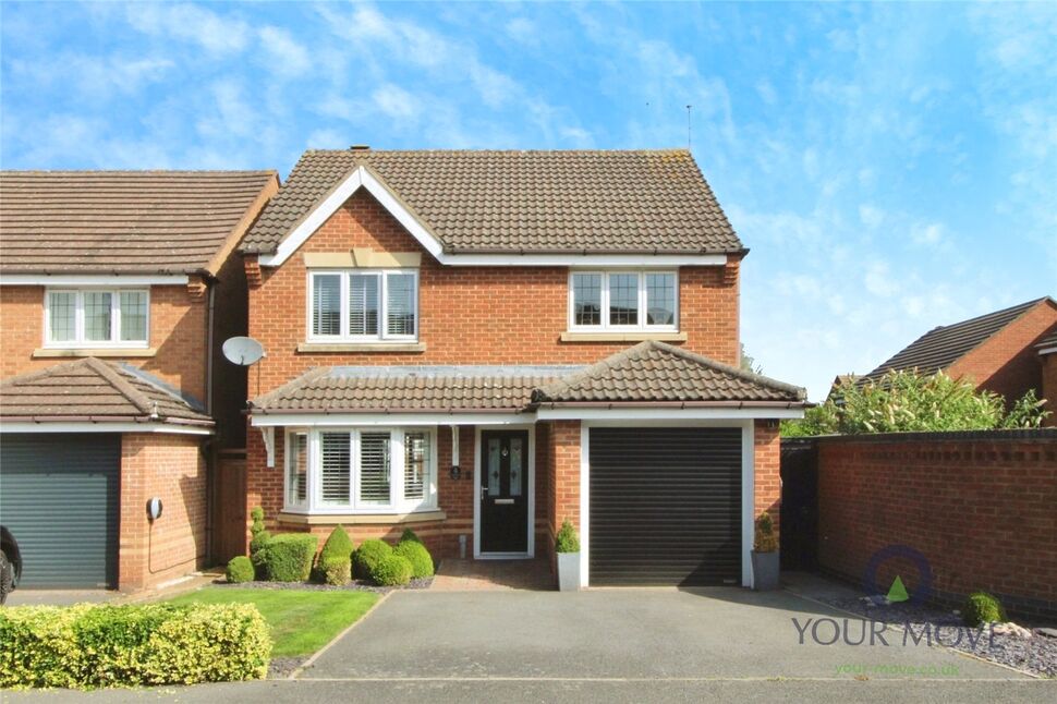 Main image of 4 bedroom Detached House for sale, Battleflat Drive, Ellistown, Leicestershire, LE67
