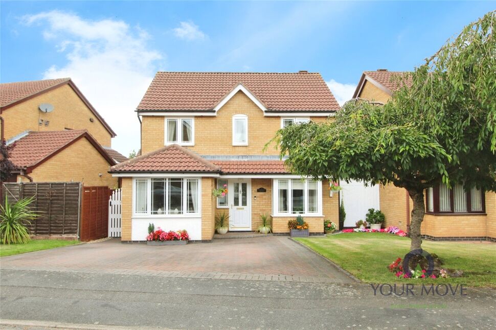 Main image of 4 bedroom Detached House for sale, Pickering Drive, Ellistown, Leicestershire, LE67