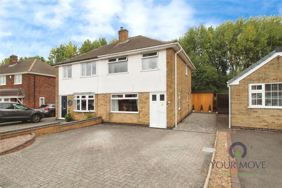 Main image of 3 bedroom Semi Detached House for sale, Peterfield Road, Whitwick, Leicestershire, LE67
