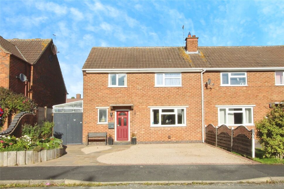 Main image of 3 bedroom Semi Detached House for sale, Highfields, Thornton, Leicestershire, LE67