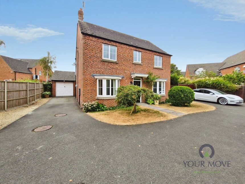 Main image of 4 bedroom Detached House for sale, Murphy Drive, Bagworth, Leicestershire, LE67