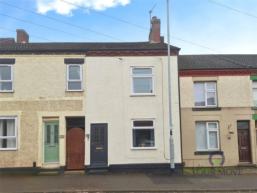 Main image of 3 bedroom Mid Terrace House for sale, Central Road, Hugglescote, Leicestershire, LE67