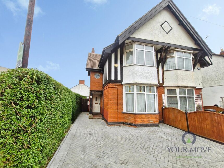 Main image of 3 bedroom Semi Detached House for sale, London Road, Coalville, Leicestershire, LE67