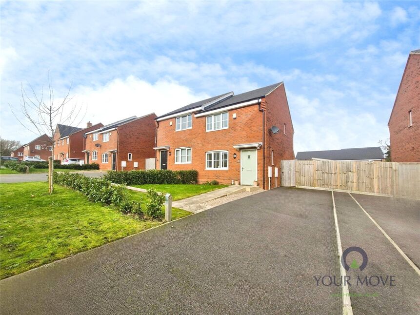 Main image of 2 bedroom Semi Detached House for sale, Action Man Road, Coalville, Leicestershire, LE67