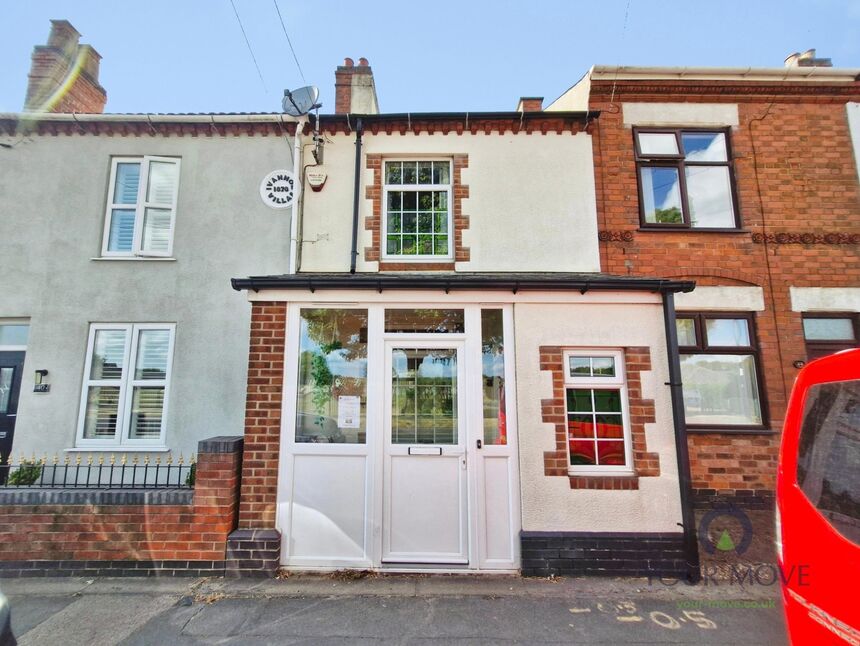 Main image of 2 bedroom Mid Terrace House for sale, Leicester Road, Ibstock, Leicestershire, LE67