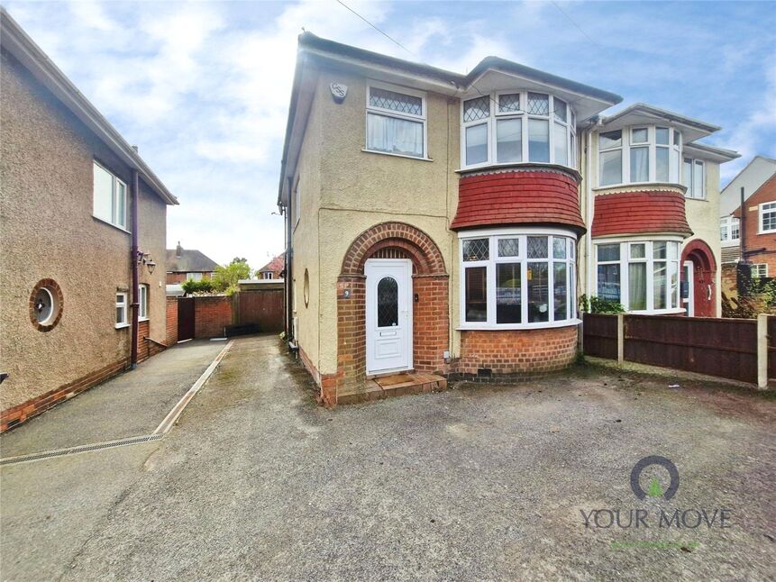 Main image of 3 bedroom Semi Detached House for sale, Convent Drive, Coalville, Leicestershire, LE67