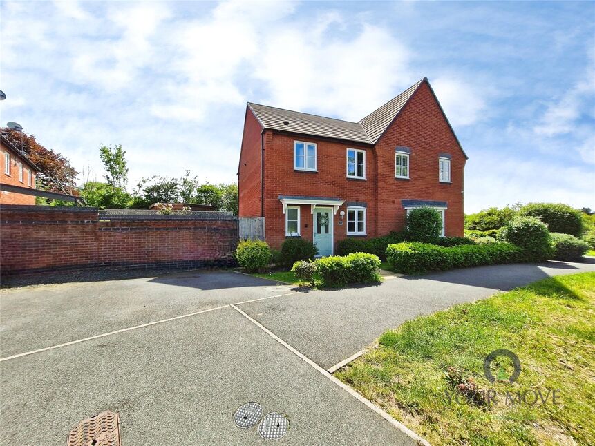 Main image of 3 bedroom Semi Detached House for sale, Griffin Road, Thringstone, Leicestershire, LE67