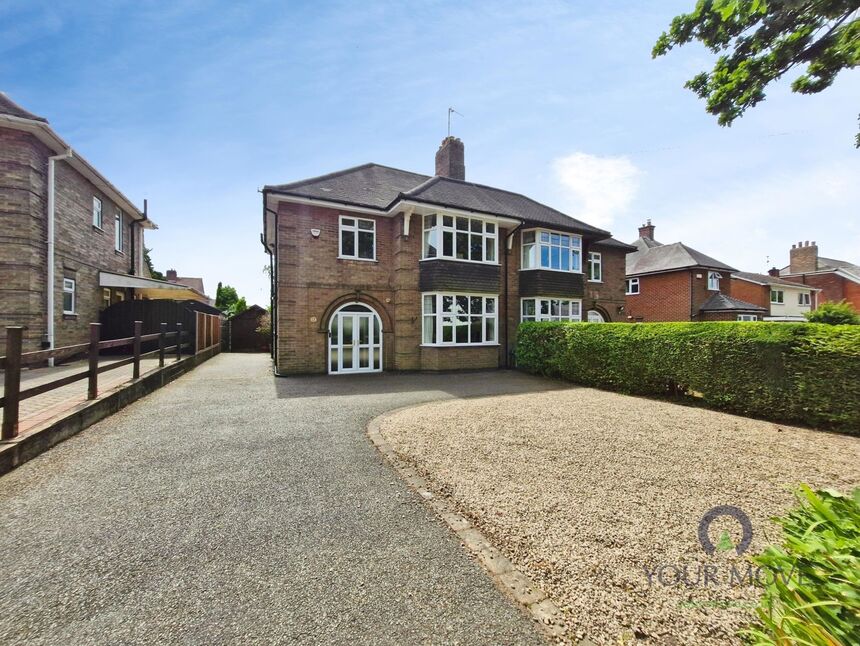 Main image of 3 bedroom Semi Detached House for sale, Greenhill Road, Coalville, Leicestershire, LE67