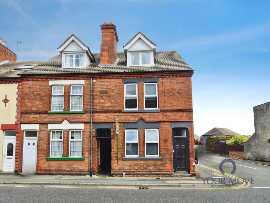 Main image of 4 bedroom End Terrace House for sale, Belvoir Road, Coalville, Leicestershire, LE67