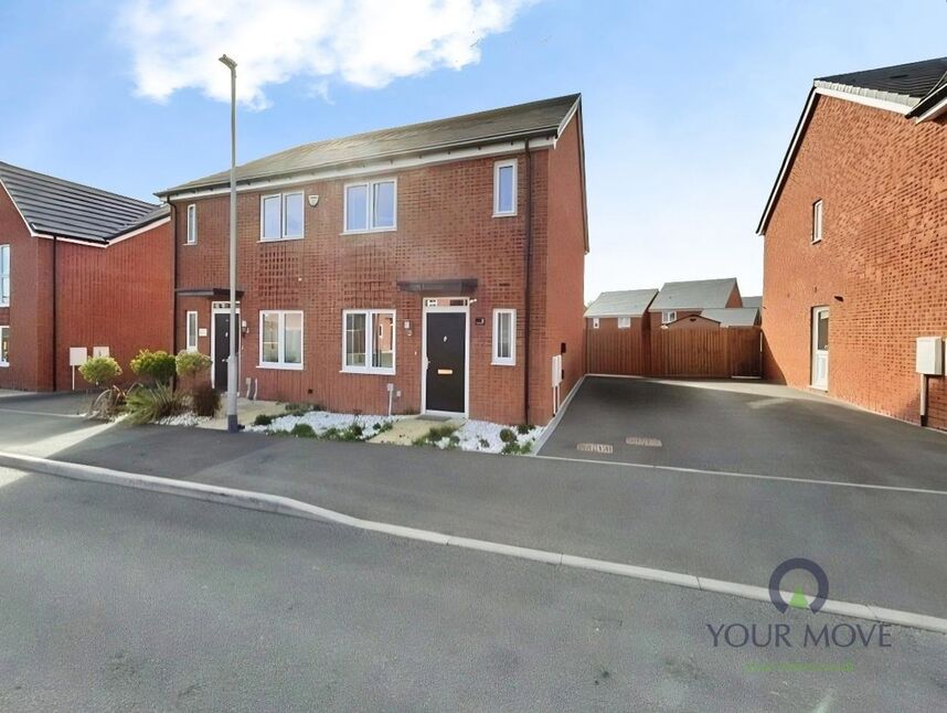 Main image of 3 bedroom Semi Detached House for sale, Quartz Close, Coalville, Leicestershire, LE67