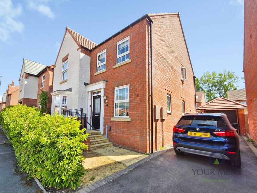 Main image of 4 bedroom Detached House for sale, Gee Avenue, Hugglescote, Leicestershire, LE67