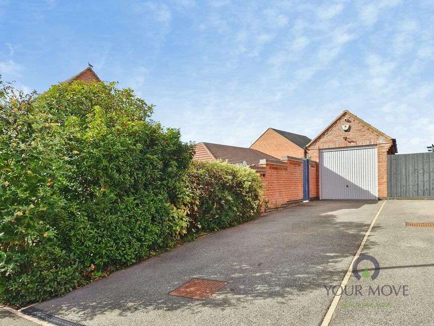 Driveway and Garage