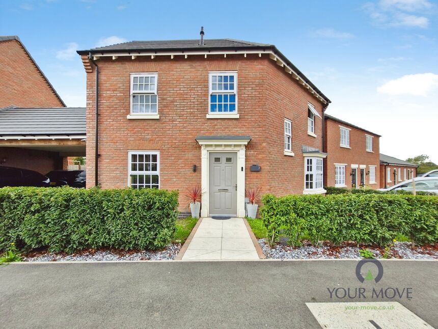 Main image of 3 bedroom Detached House for sale, Woolley Avenue, Hugglescote, Leicestershire, LE67