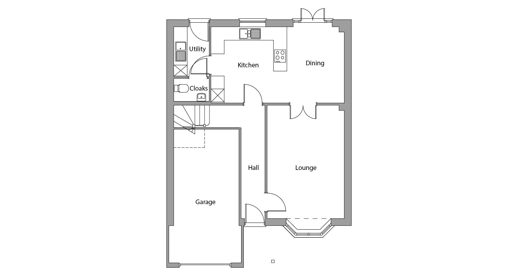 Floorplan of 4 bedroom Detached House for sale, Milking Lane, Lower Darwen, Lancashire, BB3