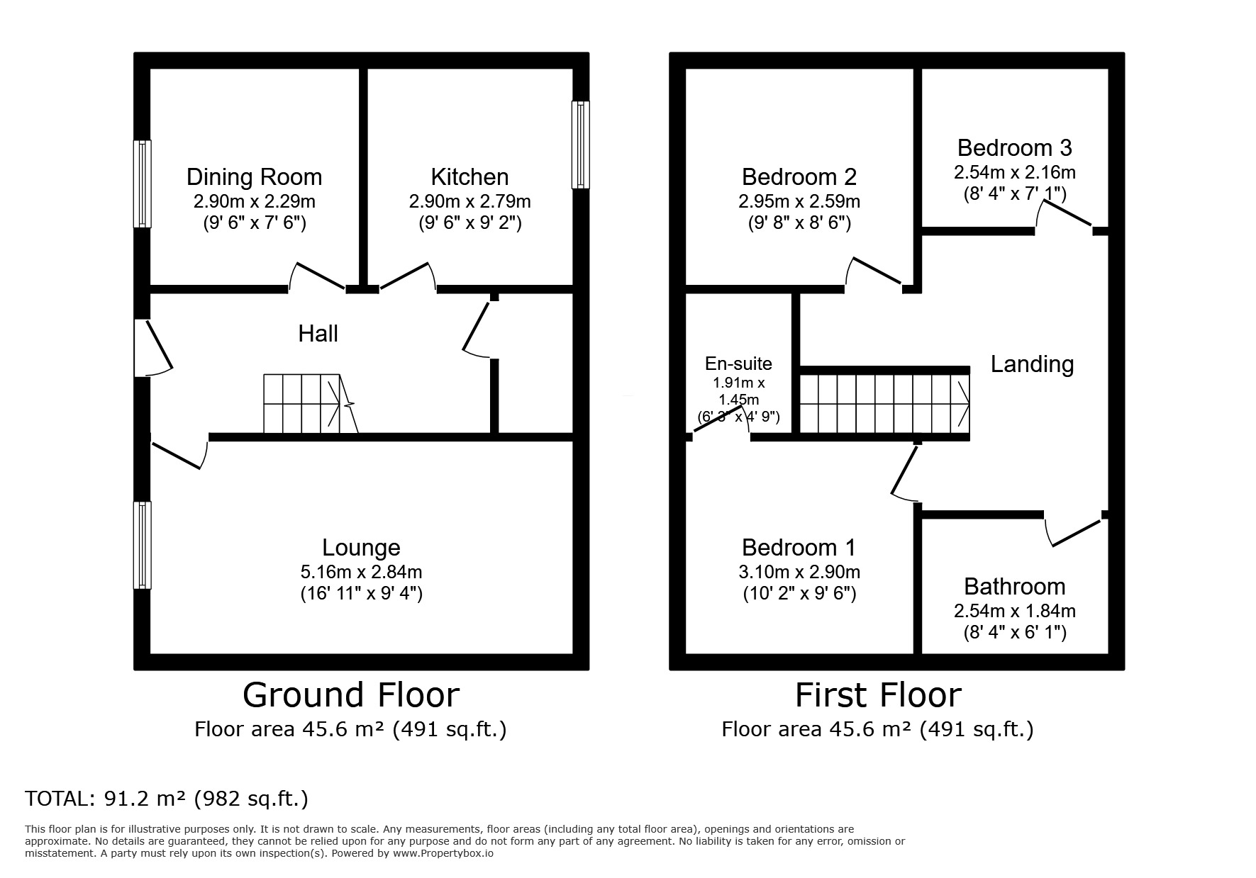 Floorplan of 3 bedroom Mid Terrace House for sale, Corden Avenue, Darwen, Lancashire, BB3