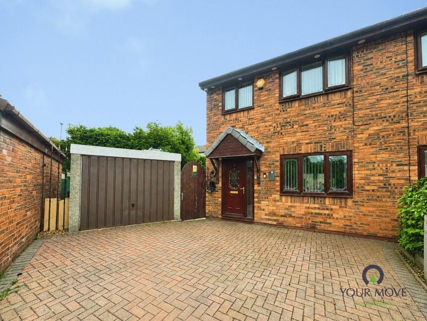 Main image of 3 bedroom Semi Detached House for sale, Quakerfields, Darwen, Lancashire, BB3