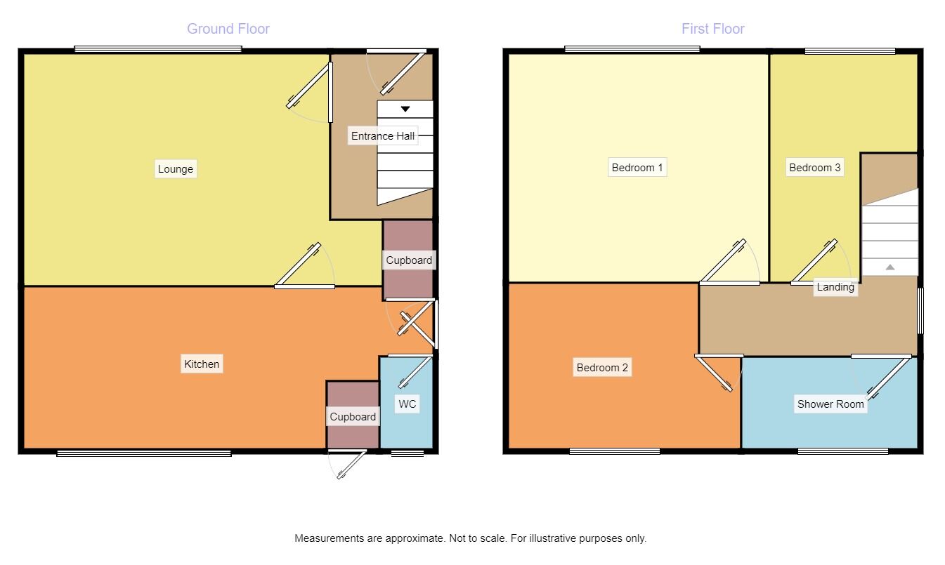 Floorplan of 3 bedroom Semi Detached House to rent, Willow Way, Manchester, M20
