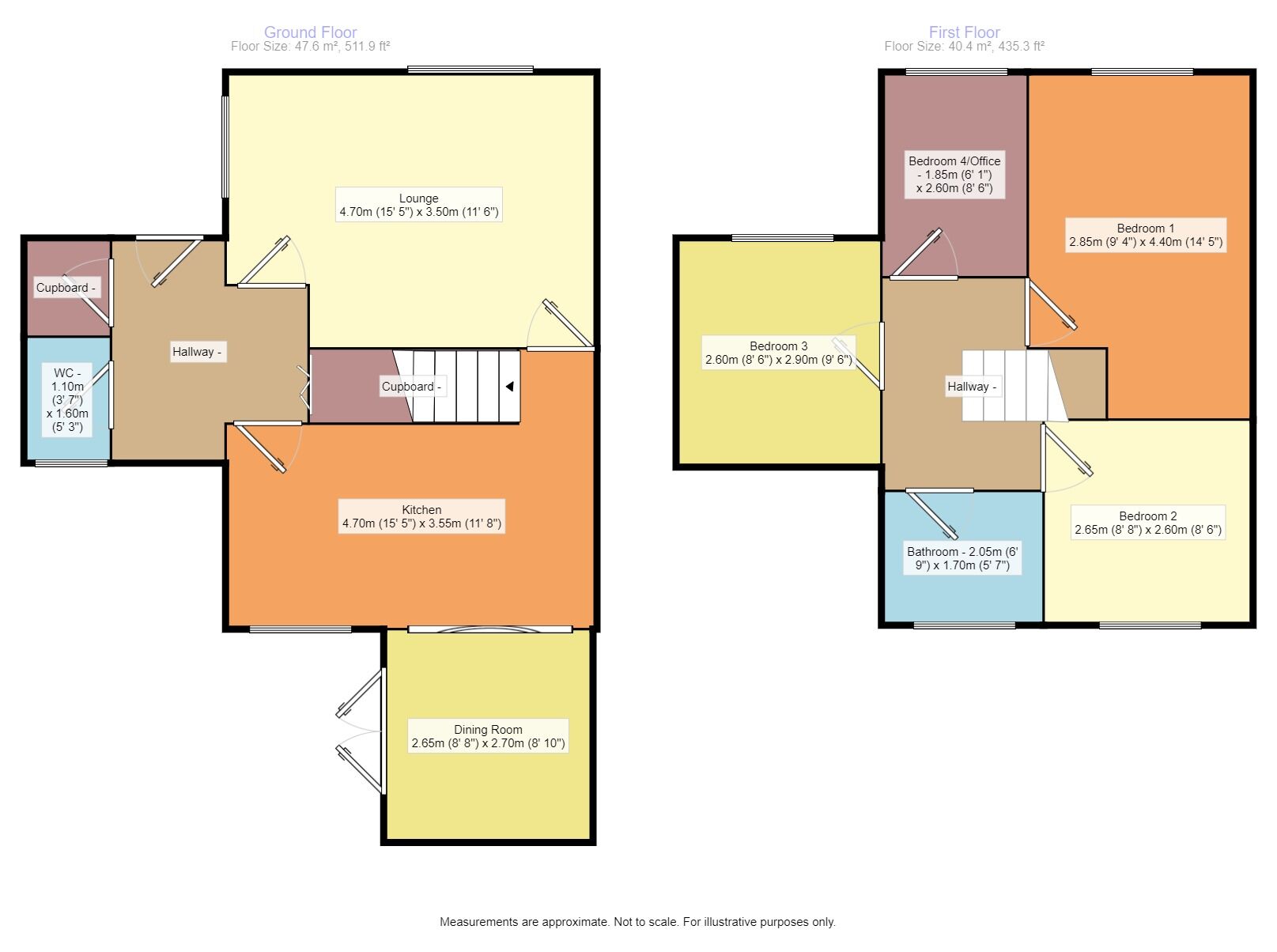 Floorplan of 4 bedroom Detached House for sale, Sandheys, Denton, Greater Manchester, M34